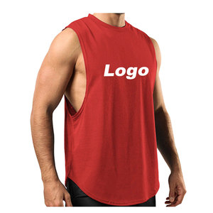 Camiseta sin mangas hecha a medida duradera para hombres, chaleco de gimnasio de alta calidad, Ideal para entrenamiento y entrenamiento - Product Image 3