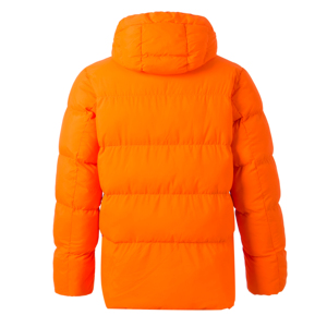 Chaqueta de lona impermeable con capucha para hombre, hecha a medida al por mayor, con cierre de cremallera, transpirable, de poliéster, lisa, para invierno - Product Image 3