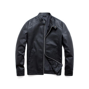 Veste d'hiver à col montant pour hommes de la meilleure qualité style High Street délavé avec logo personnalisé 2026 - Product Image 1