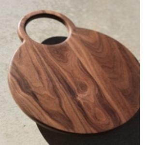 เขียงไม้บัฟฟาโล ทำมือ รูปทรงสี่เหลี่ยมผืนผ้า พร้อมเชือกธรรมชาติสำหรับแขวน  สามารถปรับแต่งได้ สำหรับใช้ในบ้าน โรงแรม ร้านอาหาร - Product Image 6