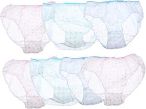 ชุดชั้นในสตรีผ้าใยสังเคราะห์100ชิ้นกางเกงชั้นในหลังคลอดแบบใช้แล้วทิ้งเป็นมิตรกับผิวนุ่มระบายอากาศ - Product Image 2