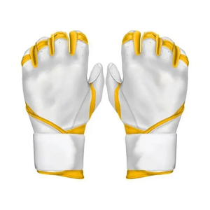 Gants de baseball personnalisables à manchette courte pour adultes et jeunes Gants de frappeur en cuir de la meilleure qualité - Product Image 5
