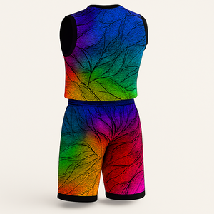 Kit de uniforme de baloncesto de alta calidad para adultos jóvenes con impresión por sublimación colores personalizados disponibles - Product Image 2