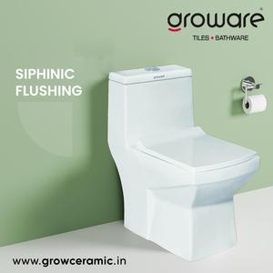 Vente en gros d'usine d'articles sanitaires Inodoro ensemble de toilette allongé salle de bain placard à eau Siphonic 2 deux pièces en céramique Wc siège de toilette - Product Image 3