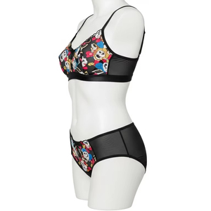 Ropa Interior Femenina con Estampado Digital Bordado en 3D, Poliéster y Elastano, Suave, Elástica, Transpirable, Cómoda y Sexy - Product Image 2