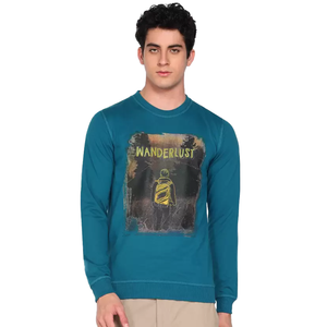 Orienté vers l'exportation, sweat-shirt imprimé à manches longues pour hommes, pull-over personnalisable, de qualité supérieure, sweat-shirt à col en O - Product Image 4