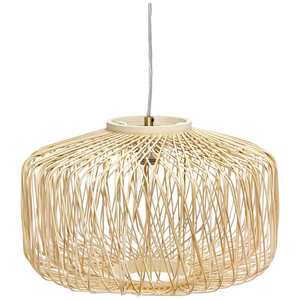 Pendentif décoratif en rotin suspendu pendentif simple de couleur naturelle pour décorer la maison pendentif en métal indien Offre Spéciale de meilleure qualité - Product Image 2