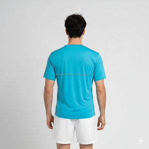 Camiseta de Bádminton Personalizada para Hombre, Sublimación OEM, Transpirable, Fabricante de Camisetas de Equipo - Product Image 2