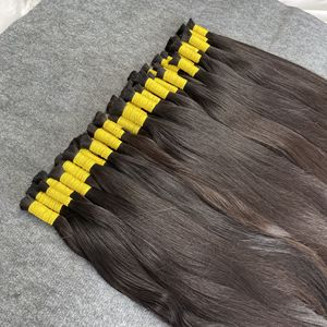 OFERTA FLASH: Cabello Humano Remy Vietnamita 100% de Donante Único, Liso, Doble Trama a Máquina, 100g, Negro Natural, Disponible en Stock, Listo para Enviar - Product Image 1