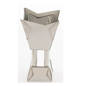 หม้อธูปโลหะสำหรับเผาเครื่องหอมพระราชอาราบิกสลักและแกะสลักแบบดั้งเดิม - Product Image 1