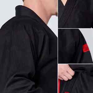 Uniforme de karate de artes marciales de élite diseñado para entrenamiento de habilidades avanzadas, ejercicios rápidos y mejora de la disciplina. - Product Image 3