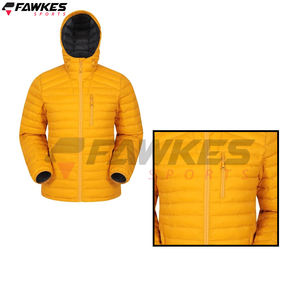 Ropa personalizada para hombre, chaqueta acolchada plegable para hombre de buena calidad, abrigo de invierno con capucha, chaqueta de nieve aislada - Product Image 5