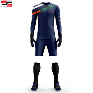 Uniforme de portero Conjunto de camiseta de portero de fútbol Camiseta de portero de fútbol Camisetas de portero para adultos y niños - Product Image 6