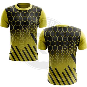 T-shirt unisexe en jersey de coton, matière tricotée confortable, sensation légère, idéal pour l'été, tenue décontractée et usage détente. - Product Image 3