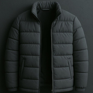 Ropa de Abrigo Acolchada con Capucha para Clima Frío, con Relleno Térmico 100% Nailon, Forro Transpirable, Producción al por Mayor - Product Image 5