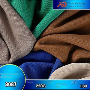 Polo de algodón, tela de Piqué, tejido de punto de poliéster, ropa deportiva de verano y otoño, traje de manga corta, Polo de tela para hombre - Product Image 2