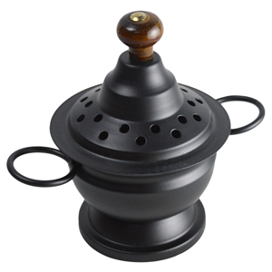 Double Handle Design <b>Incense</b> Burner Indoor Decor Tableware Iron Coal Burners Natural Fragrance Design <b>Cone</b> <b>Incense</b> Holder - Product Image 1