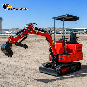 Mini-excavatrice fiable refroidie par <span class=keywords><strong>eau</strong></span> Kubota Z482 Diesel <span class=keywords><strong>1</strong></span> tonne, petite micro-pelle compacte avec cabine chauffée pour l'Europe - Product Image 3