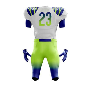 Conception de qualité votre propre couleur uniforme de Football américain 2023 nouveau style uniforme de Football américain - Product Image 4