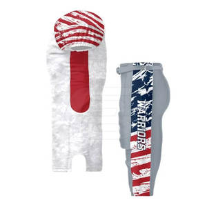 Vente en gros d'uniformes de football américain en polyester 100% ensembles d'équipe personnalisés à manches courtes de qualité unique - Product Image 3