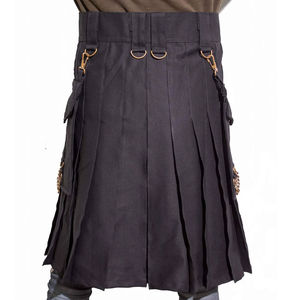 Kilt écossais traditionnel en tartan des Highlands, design OEM, kilt utilitaire écossais pour homme, 8 yards, kilt des Highlands écossais - Product Image 6