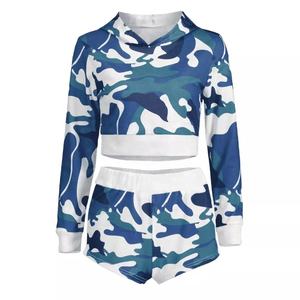 Pantalones cortos deportivos sexy para mujer, traje informal, conjuntos cortos de verano para conjuntos de pantalones cortos sexy para mujer - Product Image 2