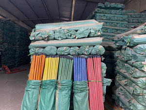 Customizable 120*2.2Cm Eucalyptus High Strength Durable Mop Stick <b>Brooms</b> PVC Coated <b>Wooden</b> Mop <b>Broom</b> <b>Handle</b> - Product Image 3