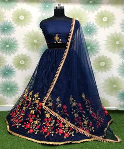 Hermosa colección de colores Lahenga Choli con trabajo de bordado Precio más bajo Mercado Surat Gujaart Ropa étnica Alphanumero - Product Image 4