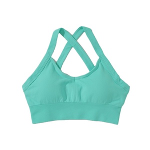 Roadsunshine 2023 OEM Logo personnalisé femmes Fitness Sexy Yoga sport soutien-gorge Fitness deportes hauts de soutien-gorge - Product Image 2