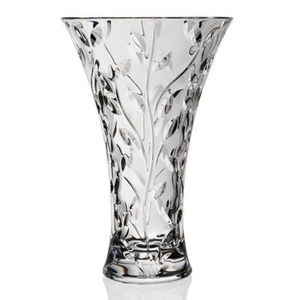 Vase trompette en argent sterling antique de style Art Nouveau, bord festonné, élégant, avec des cannelures et une décoration de ruban et de guirlande - Product Image 4