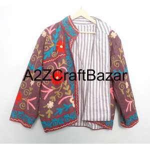 Chaqueta Étnica Bordada al por Mayor, Abrigo Femenino de Otoño/Invierno, Diseño Tradicional Premium, Ropa Exterior Ecológica y de Moda - Product Image 6