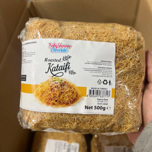 500 gr Roasted Kataifi Bulk Kadayif Turkish Dessert Natural Ingredients <b>Crunchy</b> Caramelized Perfect for Dubai <b>Chocolate</b> Bar - Product Image 1