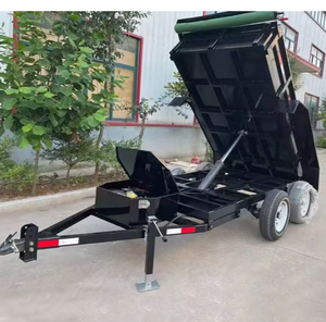 Nuevo Semirremolque Agrícola de Volteo, Remolque para Tractor, 4' de Altura, Laterales Elevables, 7x14, Diseño Flexible con Núcleo de Engranajes, 1 Año de Garantía, Origen Estadounidense - Product Image 2