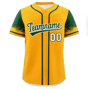 Camiseta de béisbol de manga corta para hombre, ropa deportiva, camiseta de béisbol en blanco para impresión DIY o uniformes de equipo - Product Image 6