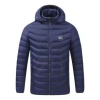 Unisex Fermuarlı Nefes Alabilen Kapitone Yünlü Kapüşonlu Ceket Özel Logo Büyük Beden Katlanabilir Hafif Kışlık Mont Su Geçirmez