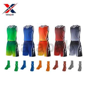 Uniformes de baloncesto personalizados, logotipos personalizados incluidos para ligas de adultos unisex y práctica, ropa de equipo/opciones de impresión disponibles - Product Image 4