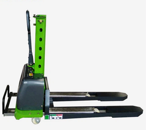 Équipement d'entrepôt direct usine : Chariot élévateur semi-électrique auto-chargeur 500 kg pour fourgons avec fonction d'auto-charge - Product Image 2