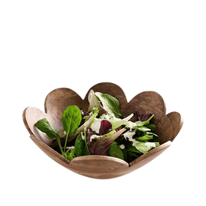Juego de Tazones para Servir de Madera de Acacia con Diseño Bohemio, Ecológico, Personalizable con Logotipo, Venta al por Mayor, Utensilios de Cocina de Vietnam - Product Image 6