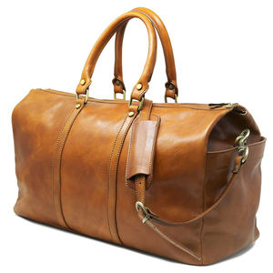 Bolsa de Lona de Cuero Genuino Grueso para Hombre, Marca MARGINAL SPORTS WEAR, de Alta Calidad, Capacidad de 50-70L, Ligera - Product Image 3