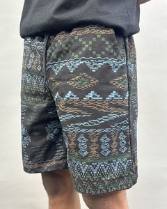 Short d'été décontracté pour homme du Bangladesh avec taille élastique et cordon de serrage Motif solide Respectueux de l'environnement - Product Image 5