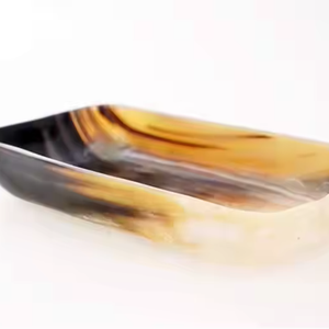 Bol en corne fait main unique de meilleure qualité Bol durable écologique par l'artisanat en croissant - Product Image 1