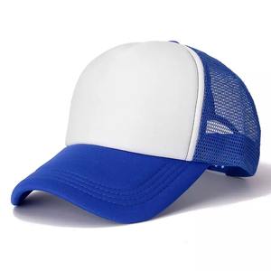 Chapeau 5 panneaux de haute qualité casquette de camionneur Snapback pour hommes en gros avec dos en maille en détresse Logo personnalisé broderie Patch inclus - Product Image 6