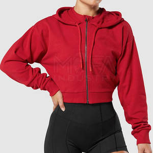 Sweat à capuche zippé respirant pour femme Streetwear anti-rides coupe élégante et confortable - Product Image 6