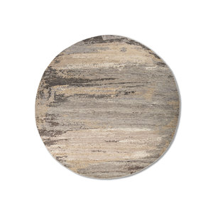 Alfombra de Lana Entrelazada a Mano Entropy Ivory, Alfombra Rectangular de Gran Tamaño con Patrón Abstracto para Sala de Estar, Reb-13001 Hecha a Mano - Product Image 1