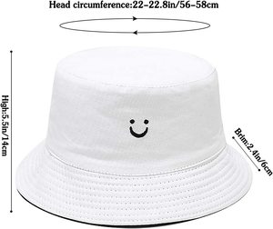 Sombrero de cubo personalizado de alta calidad, sombrero de playa para el sol, sombrero de pesca estético para hombres, mujeres y adolescentes, venta al por mayor - Product Image 4
