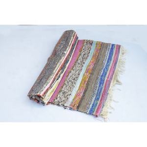 Multicolor Cotton Chindi <b>Rug</b> <b>Runner</b> Indian Handmade Floor Decorative <b>Rugs</b> Bathroom Rag <b>Runner</b> Door Mat Bath Mat - Product Image 5