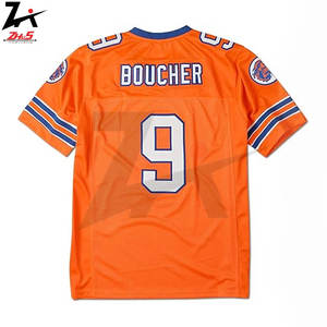 Fabrication de maillots de football américain personnalisés performance durable vêtements respirants uniformes d'équipe de football de sublimation pour hommes - Product Image 2