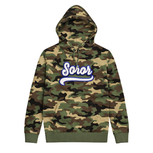 Sudadera con Capucha Camo 20 Zeta Phi Beta Soror, Invierno, Estampado Frontal, Prenda de Algodón Premium - Product Image 3