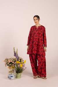 2025 Farshi Shalwar Kameez trajes de 2 piezas en tela de césped ropa informal césped algodón impreso Salwar Kameez traje - Product Image 4