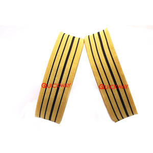 Ribete de Encaje Metálico Trenzado en Oro y Negro para Decoración de Uniformes Ceremoniales - Product Image 6